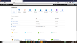 My Azure Portal