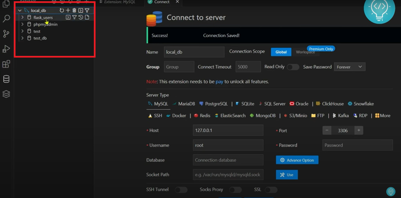How To Connect MySQL Database To VS Code - The Code City