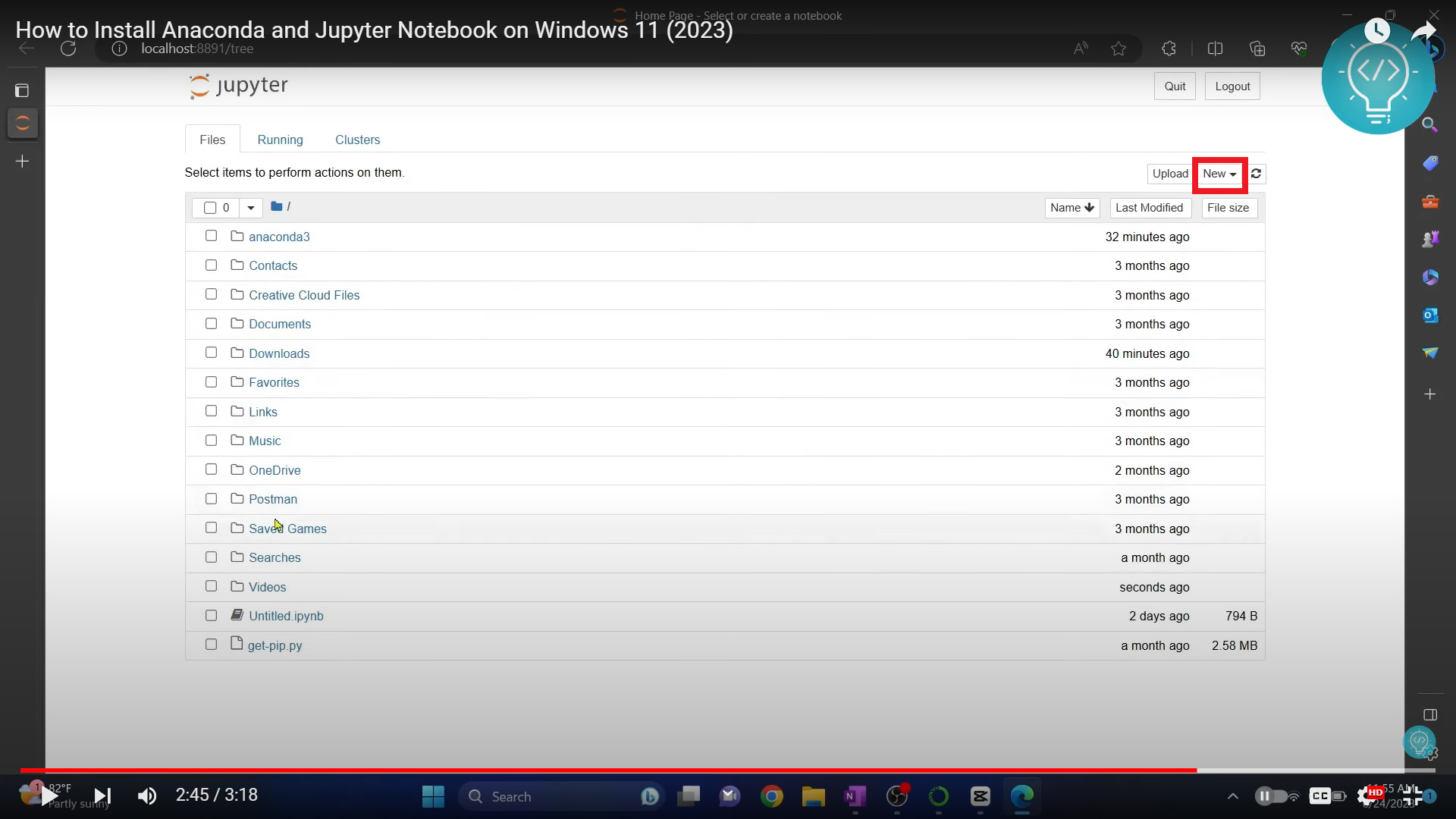 How To Install Anaconda And Jupyter Notebook(Windows 11) - The Code City