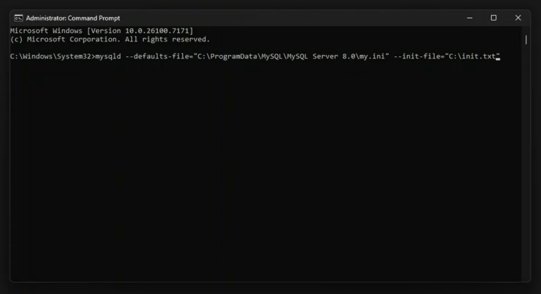 How to Reset Root Password in MySQL Workbench (2026) - The Code City